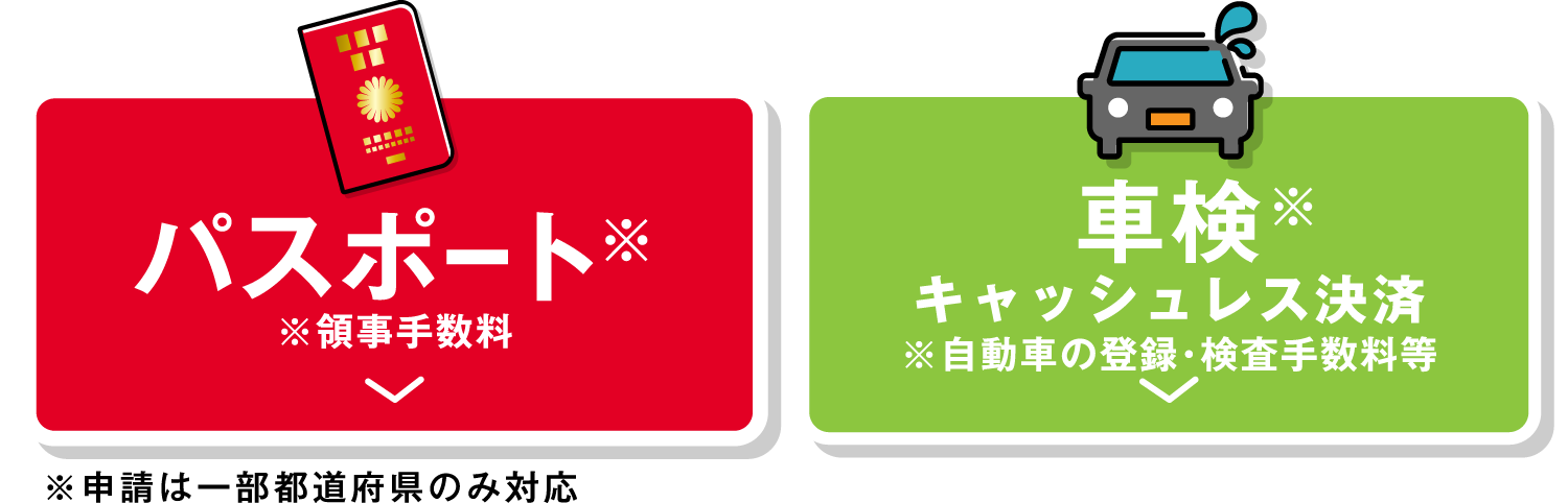 パスポート・車検